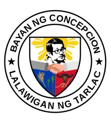 Seal of the Local Government Unit of Concepcion, Tarlac, Philippines