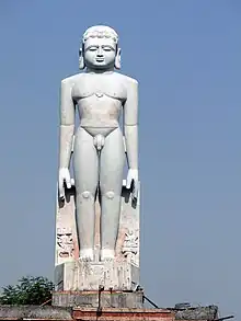 Munisuvrata statue at 8.23&nbsp;m (27.0&nbsp;ft) Shantinath Jain Teerth