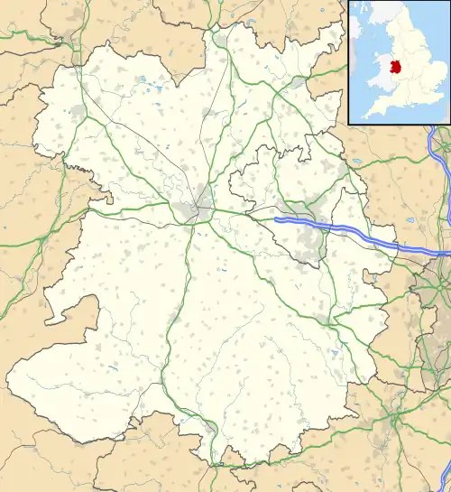Condover is located in Shropshire