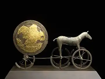 Trundholm sun chariot, Denmark, c. 1400 BC