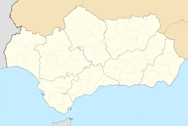 Peal de Becerro is located in Andalusia