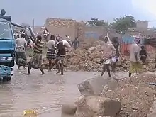 Flooding in Socotra on 1 November