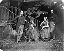1863, family portrait by Lewis Carroll
