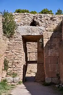 Tomb as seen from the front