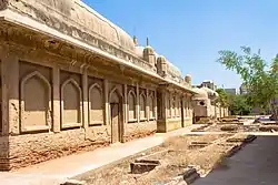 Mausoleums of female Talpurs (eastward view) are denoted by two domes joined into one