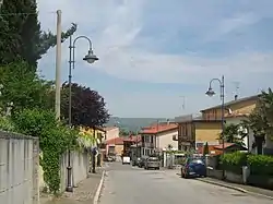 The central street "Via Angelo Appia"