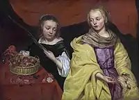 Two Girls as Saint Agnes and Saint Dorothea, Royal Museum of Fine Arts Antwerp.