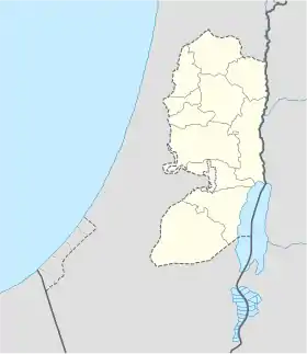 El Khiam is located in the West Bank