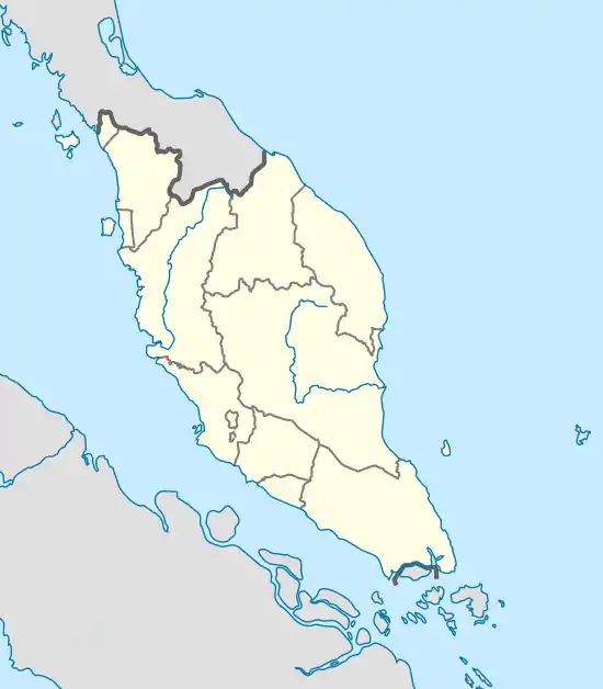 Bukit Kepong incident is located in Peninsular Malaysia