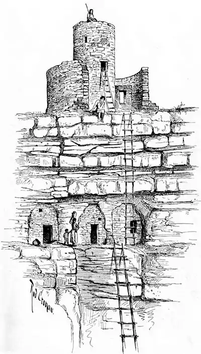 011-CLIFF DWELLINGS IN THE CANON OF RIO SAN JUAN NEW MEXICO.jpg