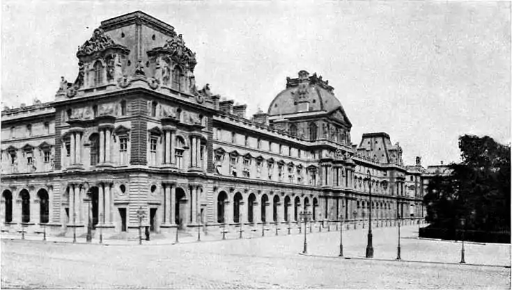1911 Britannica-Architecture-Pavillon Richelieu.png