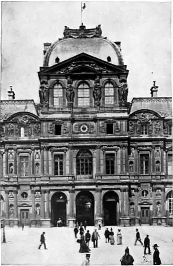 1911 Britannica-Architecture-Pavillon de l'Horloge.png
