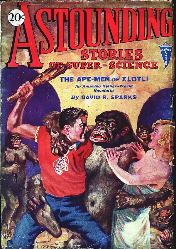 Astounding Stories cover image for December 1930
