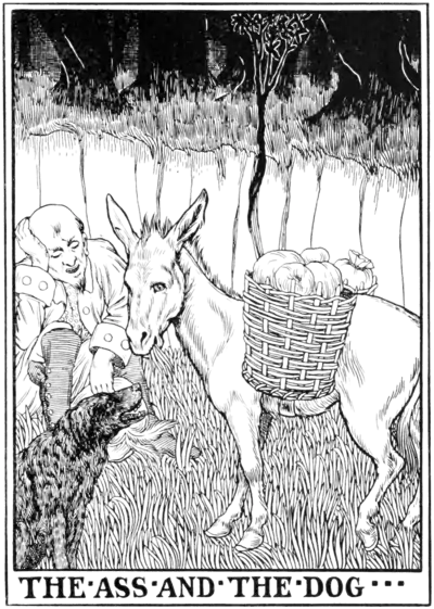 The Ass and the Dog.