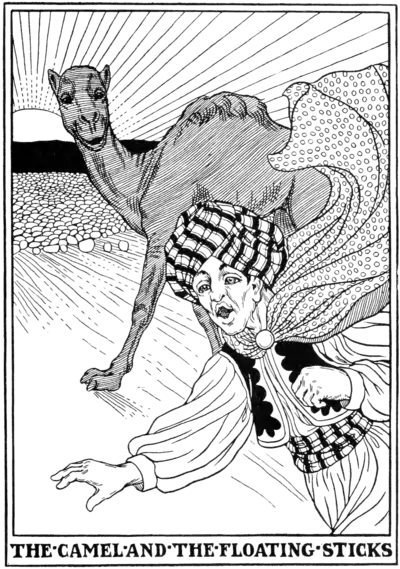 The Camel and the Floating Sticks.