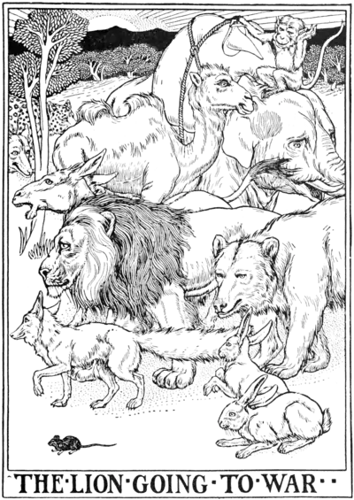 The Lion going to War.