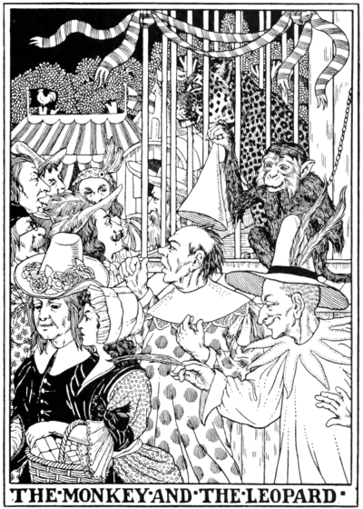 The Monkey and the Leopard.