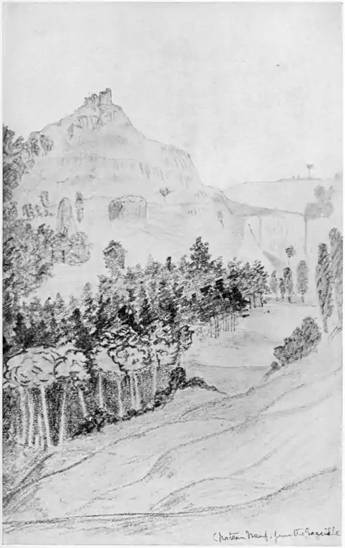 Chateau Neuf, from the Gazeille