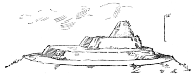 Sketch of a Temple on Hill-top near Yaxché
