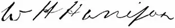 Appletons' Harrison Benjamin - William Henry signature.jpg