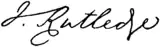 Appletons' Rutledge John signature.png