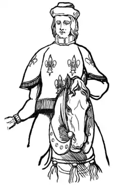 Fig. 20.—A French Herald of the early part of the fifteenth century.