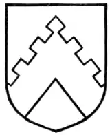 Fig. 130.—Chevron embattled.