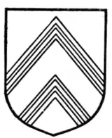 Fig. 137.—Chevron doubly cottised.