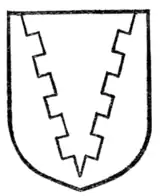 Fig. 146.—Pile embattled.