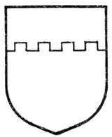 Fig. 197.—Chief embattled.