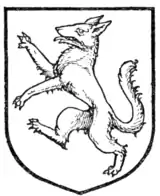 Fig. 337.—Wolf rampant.