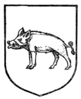 Fig. 355.—Boar statant.
