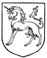 Fig. 416.—Unicorn statant.