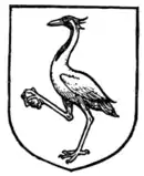 Fig. 470.—Crane in its vigilance.