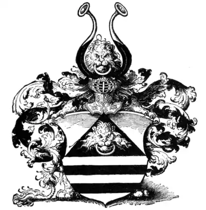 Fig. 670.—Arms of Dr. Heinrich Rubische.