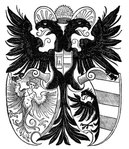 Fig. 671.—The Arms of Nürnberg.