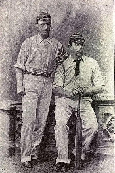 Cricket, WG Grace, 1891- J.J.Ferris and C.T.B.Turner.jpg