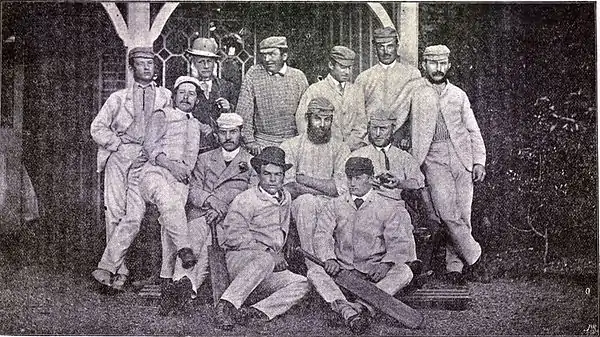 Cricket, WG Grace, 1891- United South of England Eleven 1871 p48.jpg