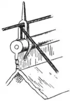 EB1911 - Lightning Conductor - Fig. 4.—Holdfast on Roof.jpg