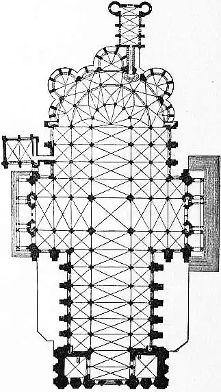 EB1911 Cathedral - Fig. 5.—Plan of Chartres Cathedral.jpg