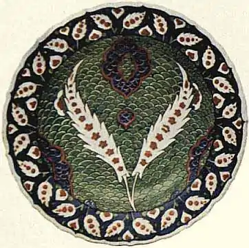 EB1911 Ceramics - Plate V. Rhodian or Turkish; (b).jpg