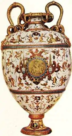 EB1911 Ceramics Plate VI - Urbino. Decorated by Orario Fontana.jpg
