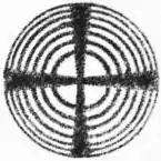 EB1911 Crystallography - Fig. 97.—Interference Figure of a Uniaxial Crystal.jpg