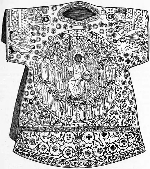 EB1911 Embroidery - Fig. 4.—Embroidered robe known as the “Dalmatic of Charlemagne”.jpg