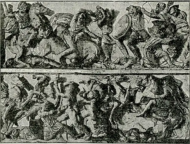 EB1911 Greek Art - Battle of The Granicus - Sarcophagus from Sidon.jpg