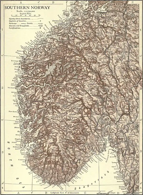 EB1911 Norway - map of the south.jpg