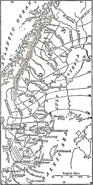 EB1911 Sweden - map of ice periods.jpg