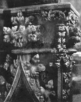 EB1911 Wood-Carving - Detail of throne, Exeter Cathedral.jpg
