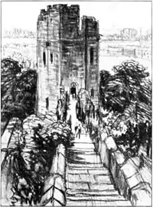 English Hours (Cambridge, The Riverside Press, 1905) — illustration to bastard title.jpg