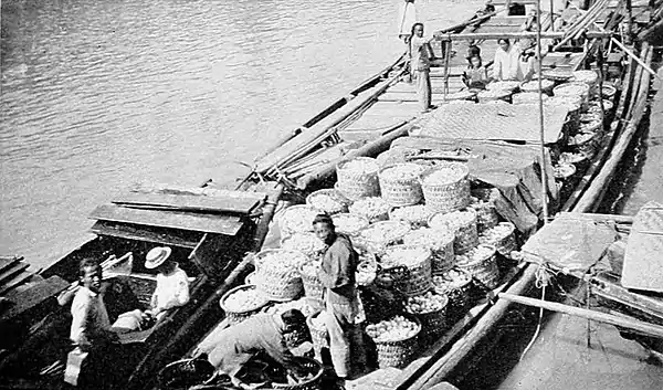 Farmers of forty centuries - Boatload of eggs on Soochow creek, Shanghai, China.jpg